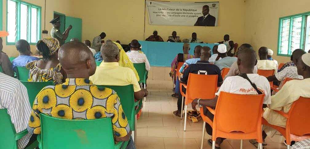 Sandégué : Campagne de Sensibilisation à des Elections Locales Apaisées