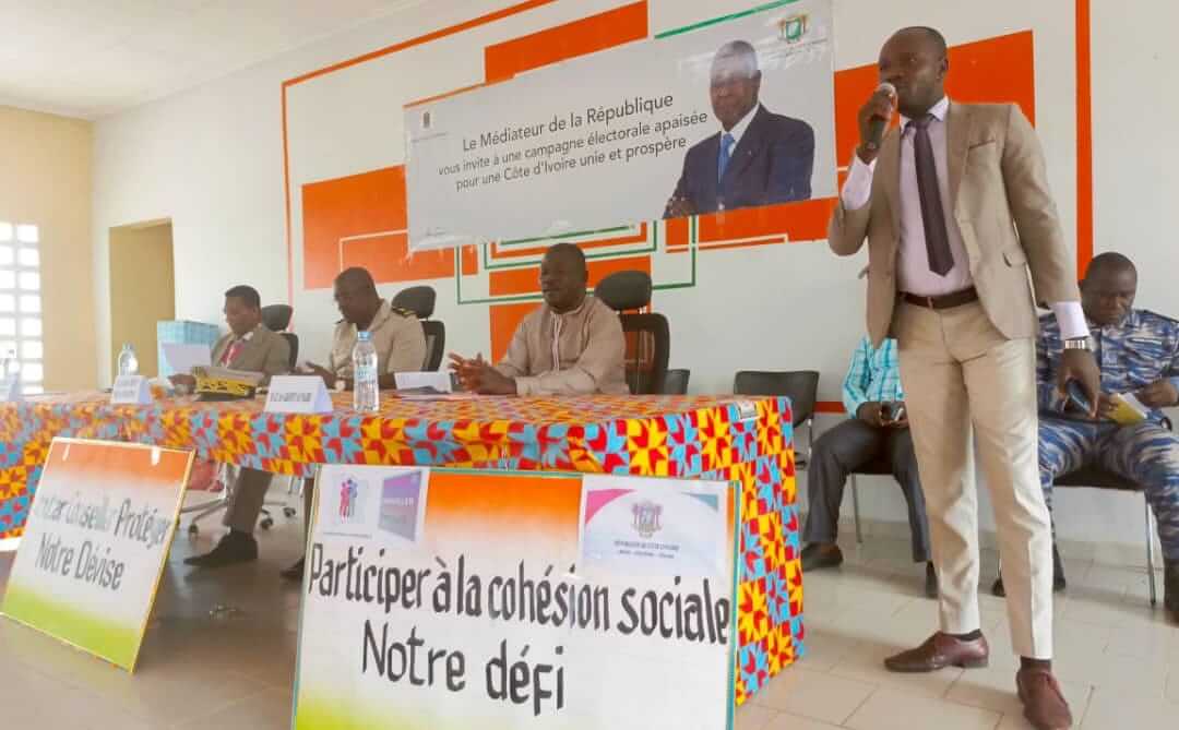 Sangouiné: Campagne de Sensibilisation pour des Elections Apaisées