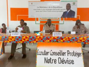 Sangouiné: Campagne de Sensibilisation pour des Elections Apaisées