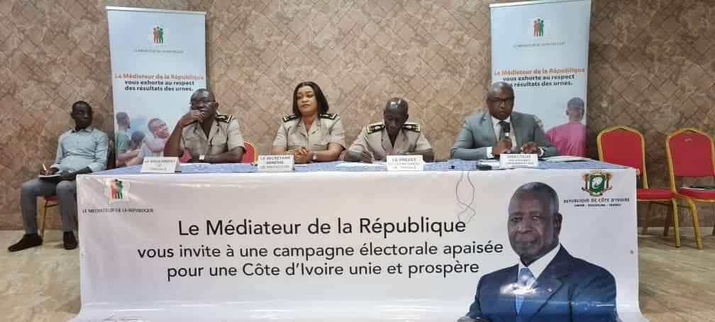 Tiassalé: Réunion Publique de Sensibilisation pour la reprise des Elections Municipales
